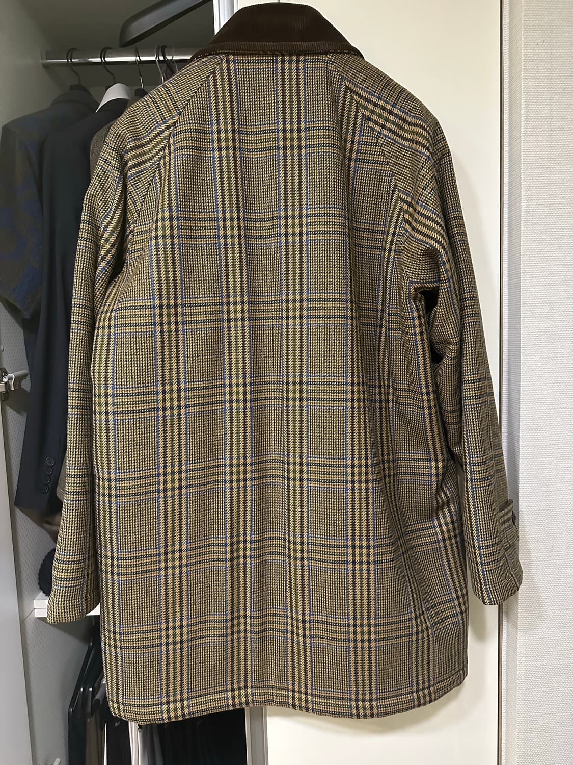 바스통 186 브라운 체크 상품이미지2