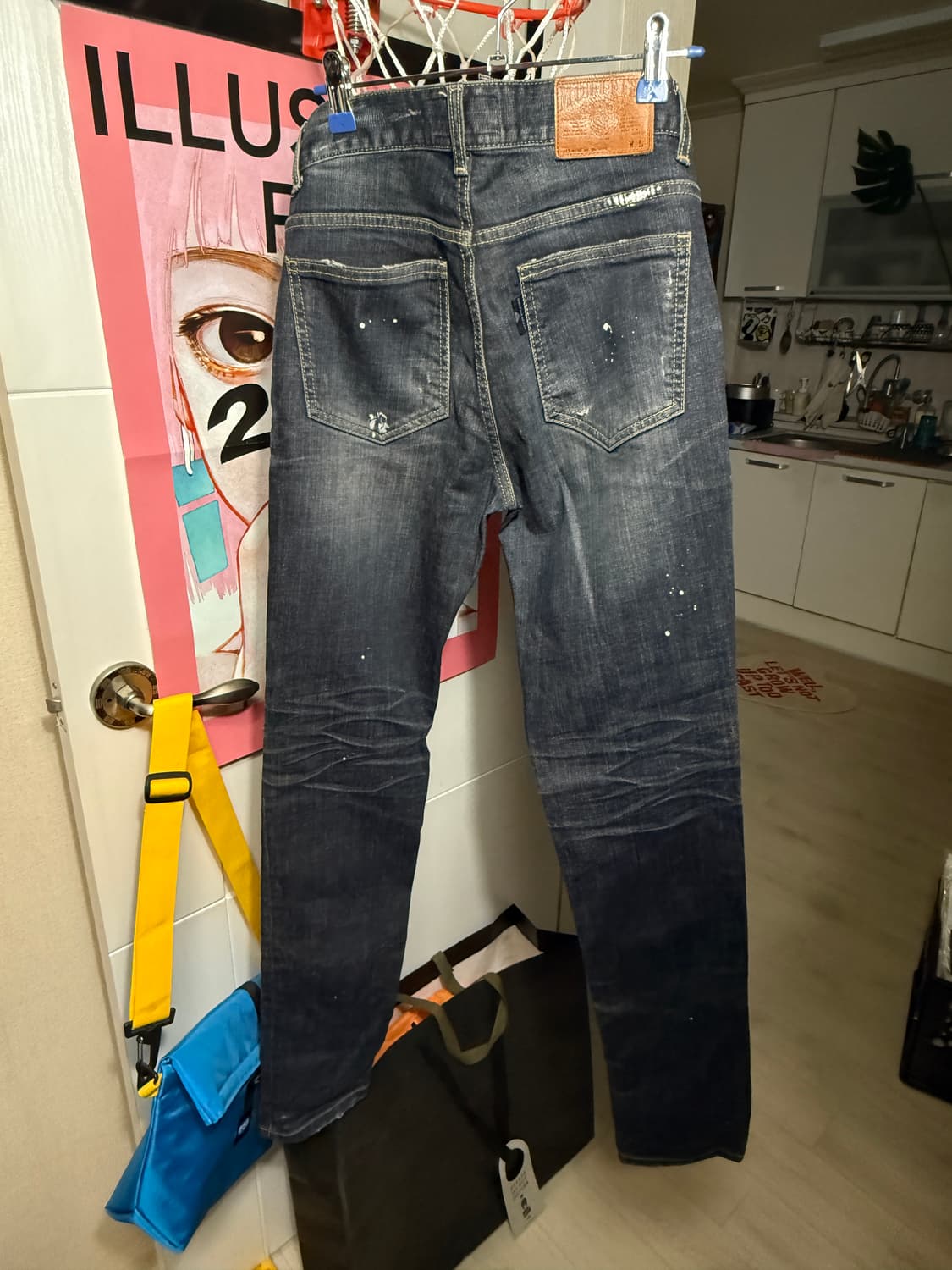 모디파이드 스크레치 빈티지 청바지 판매 합니다. (W30 / L32) 상품이미지2