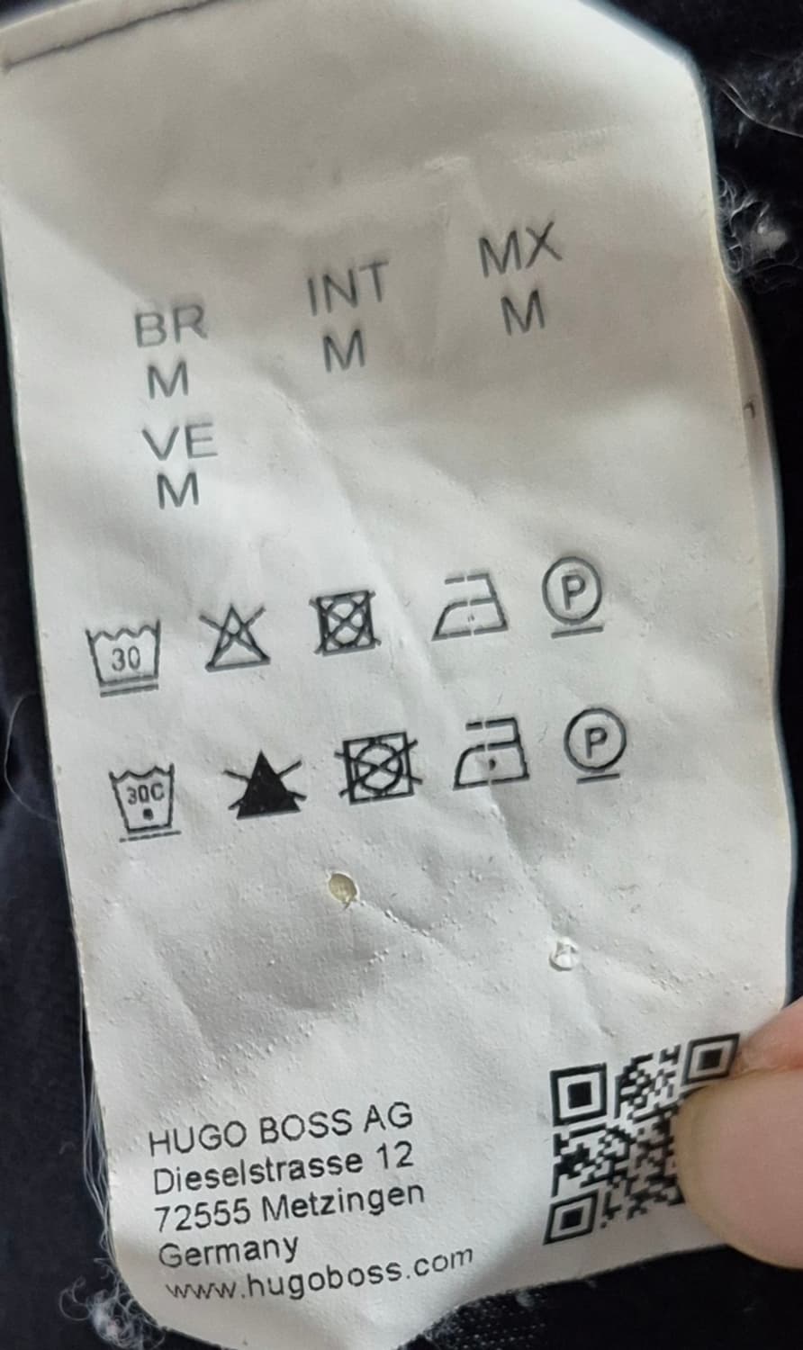 M ) 휴고보스 블랙 반팔티 상품이미지3