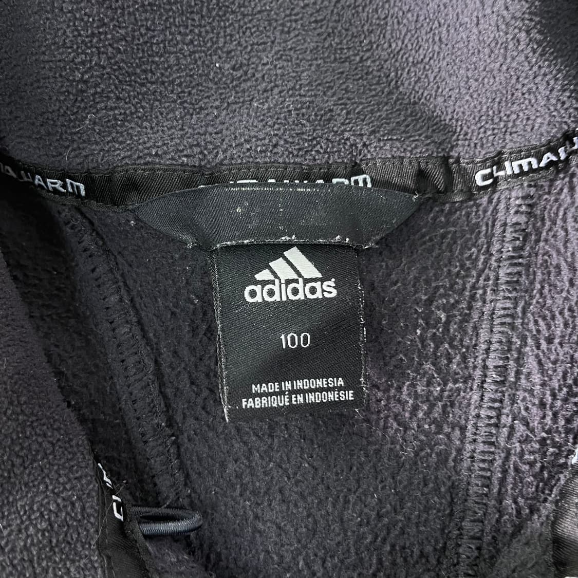 100 아디다스 플리스 풀집업 자켓 상품이미지3