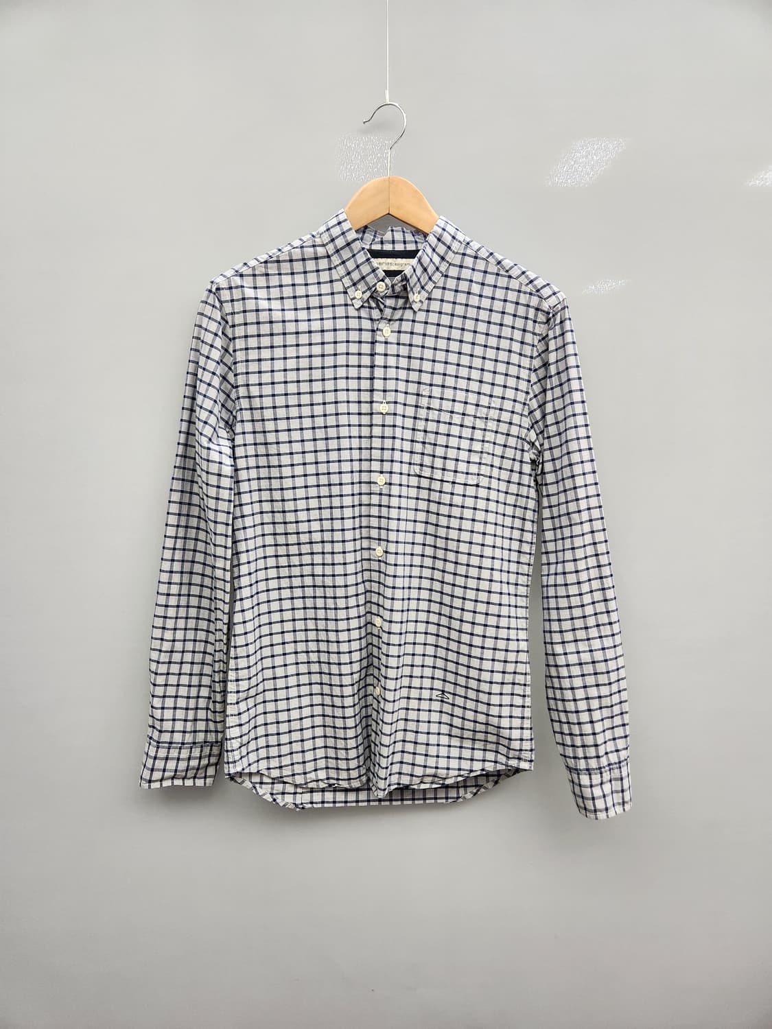 시리즈 체크 셔츠 남방 상품이미지1
