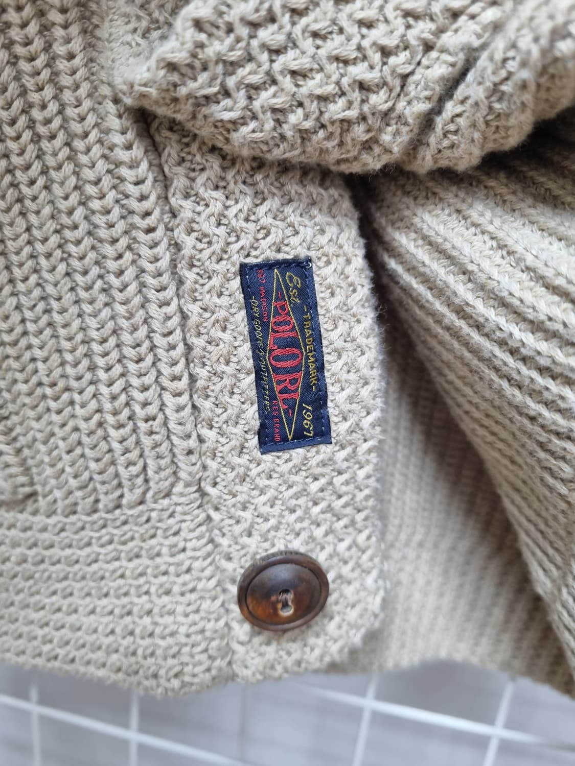 (택포) 폴로 랄프로렌 숄카라 니트 M 상품이미지5