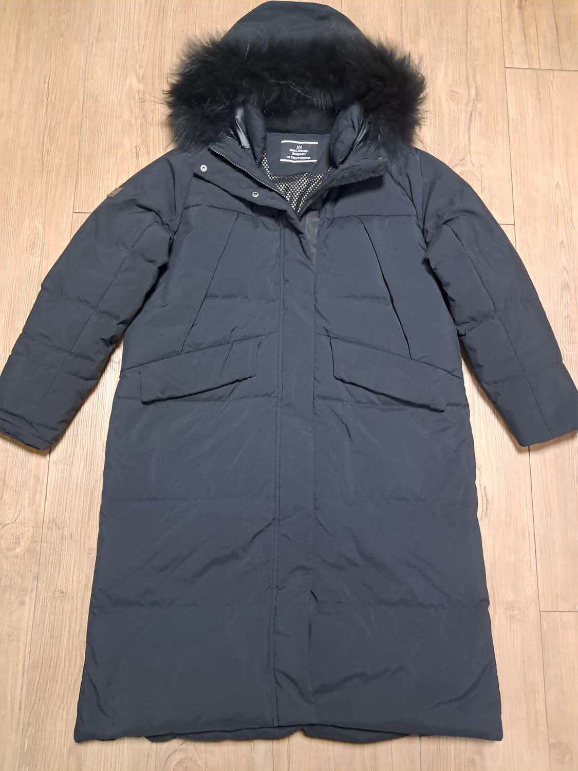 장미쉘바스키아 여성 롱패딩 100 상품이미지2