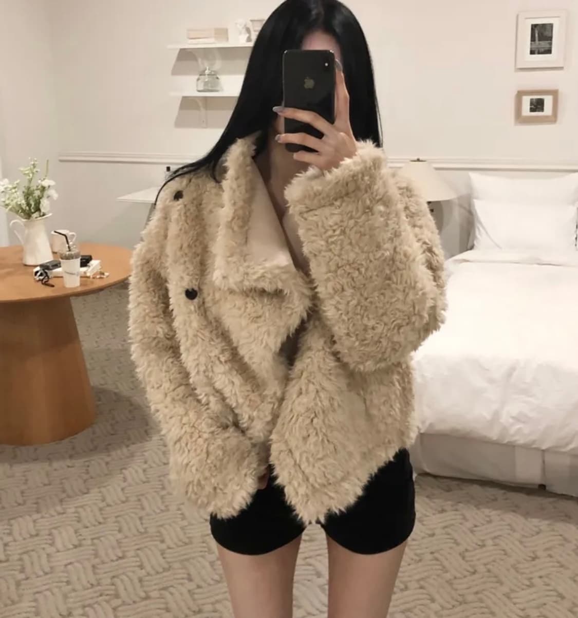 양털 퍼자켓 상품이미지1