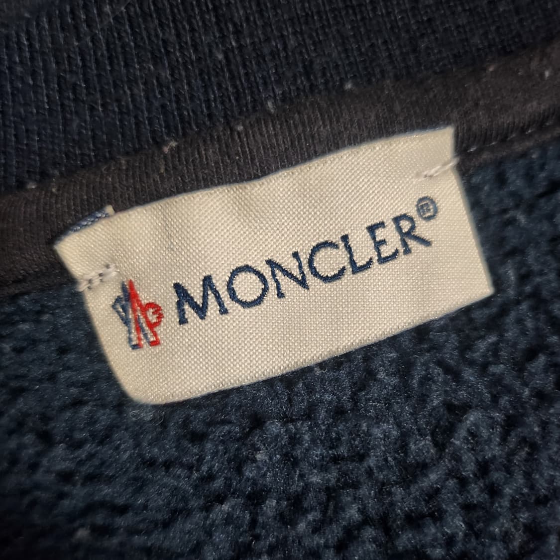 몽클레어 카라비너 자수 로고 맨투맨 XL 상품이미지4