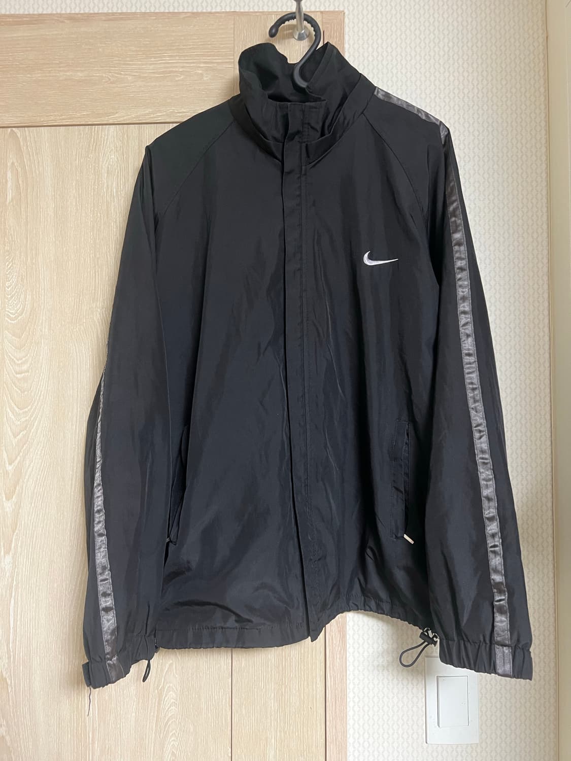 90s 나이키 올드스쿨 빈티지 사이드라인 솔로 스우시 바람막이 상품이미지1