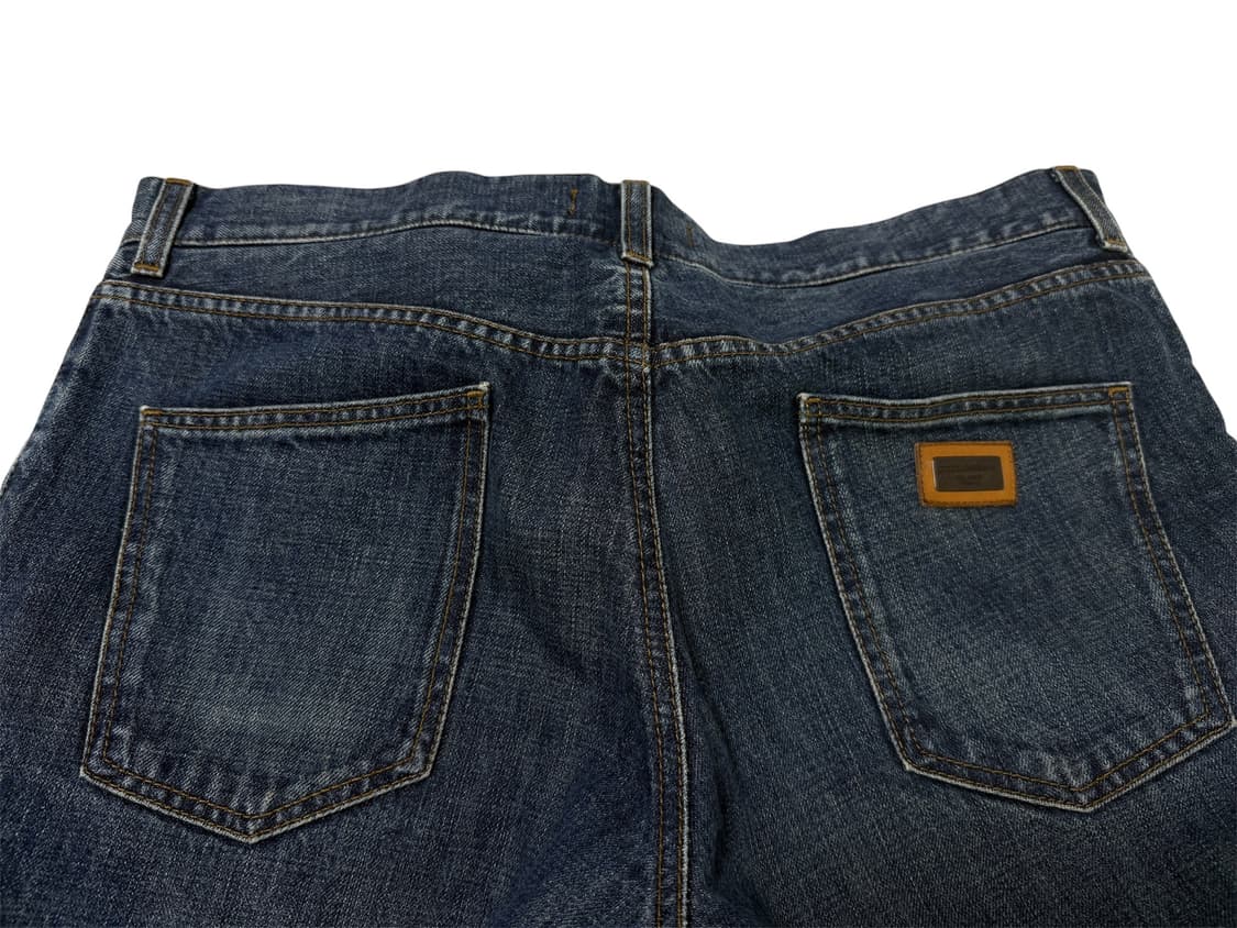 돌체앤가바나 00s 아카이브 14라인 플레이트 데님 상품이미지1