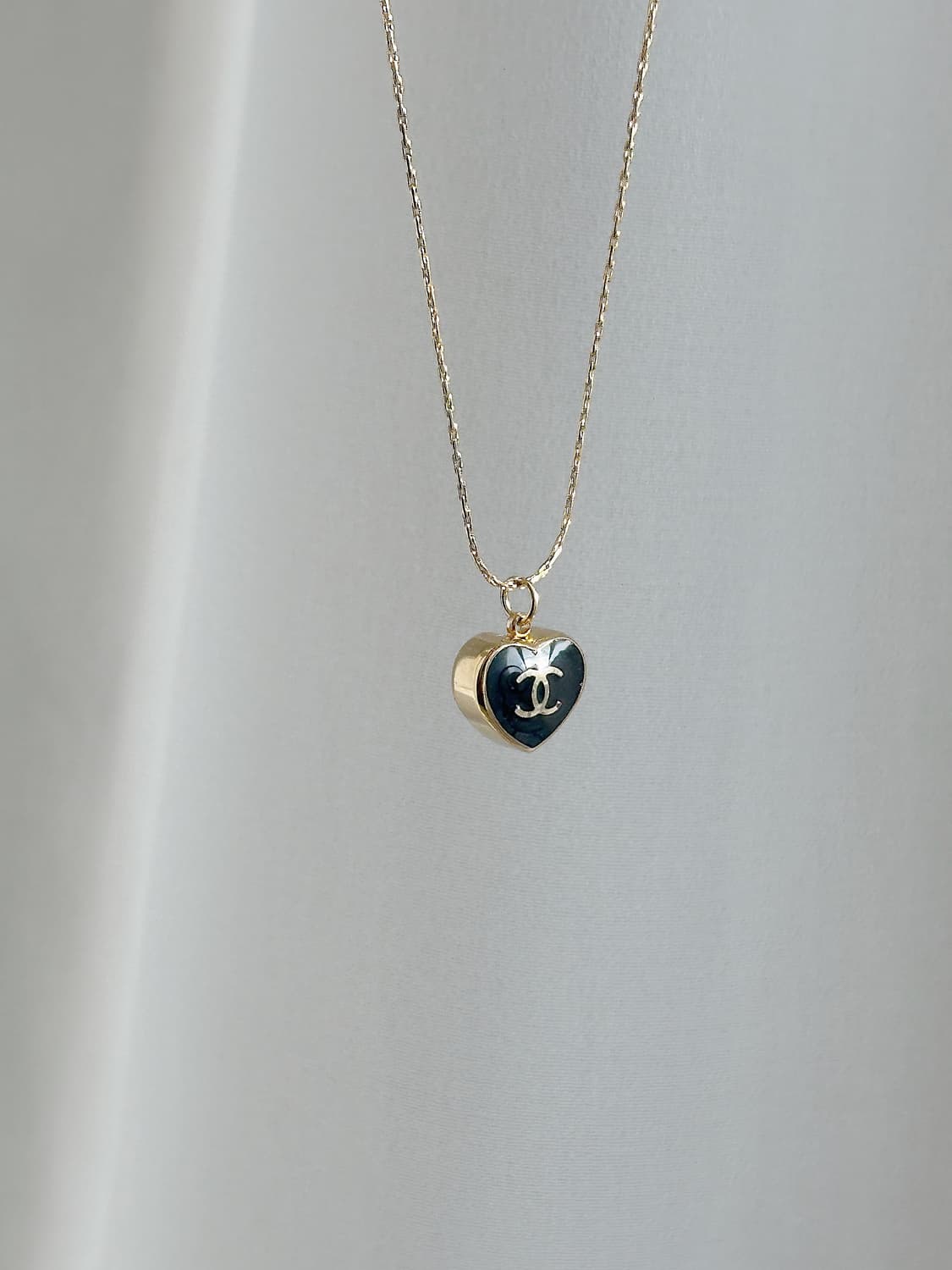 샤넬 미니 하트 목걸이 상품이미지3