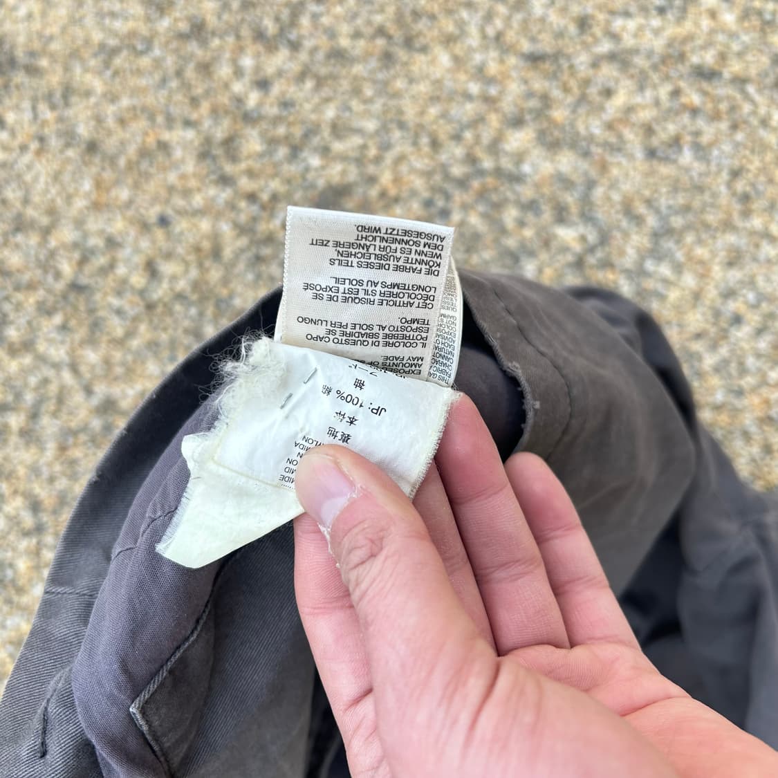 디젤(DISEL) 빈티지 흑청 멀티포켓 자켓 상품이미지8