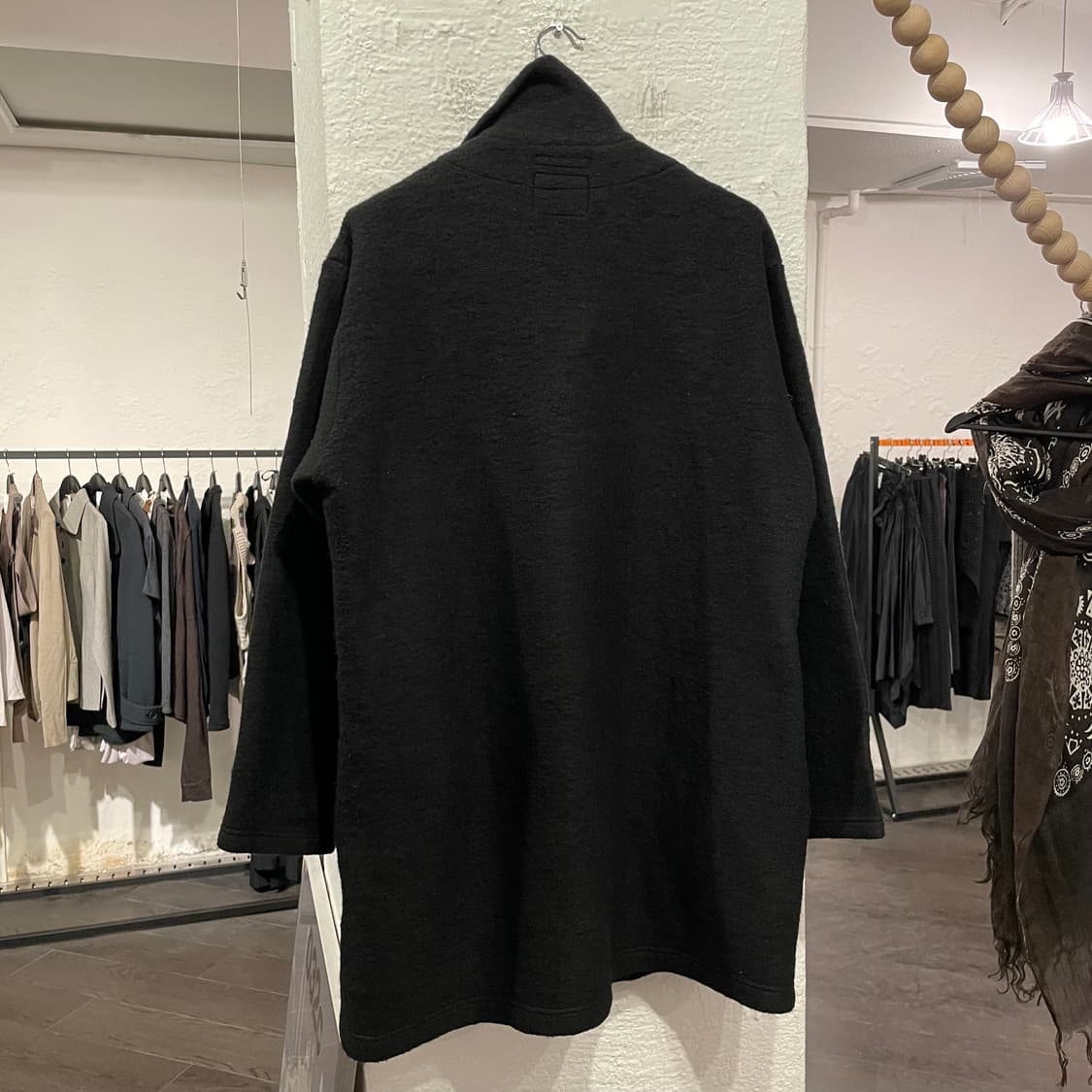 요지야마모토 뿌르옴므 스트랩 디테일 코트 상품이미지4