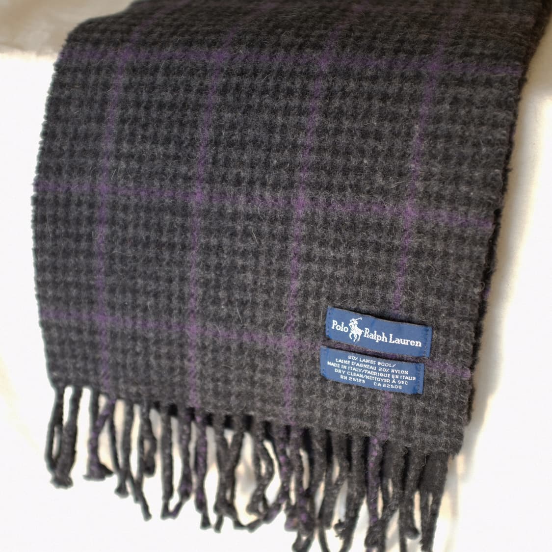 2000’s Polo Reversible Wool Mufler 상품이미지2