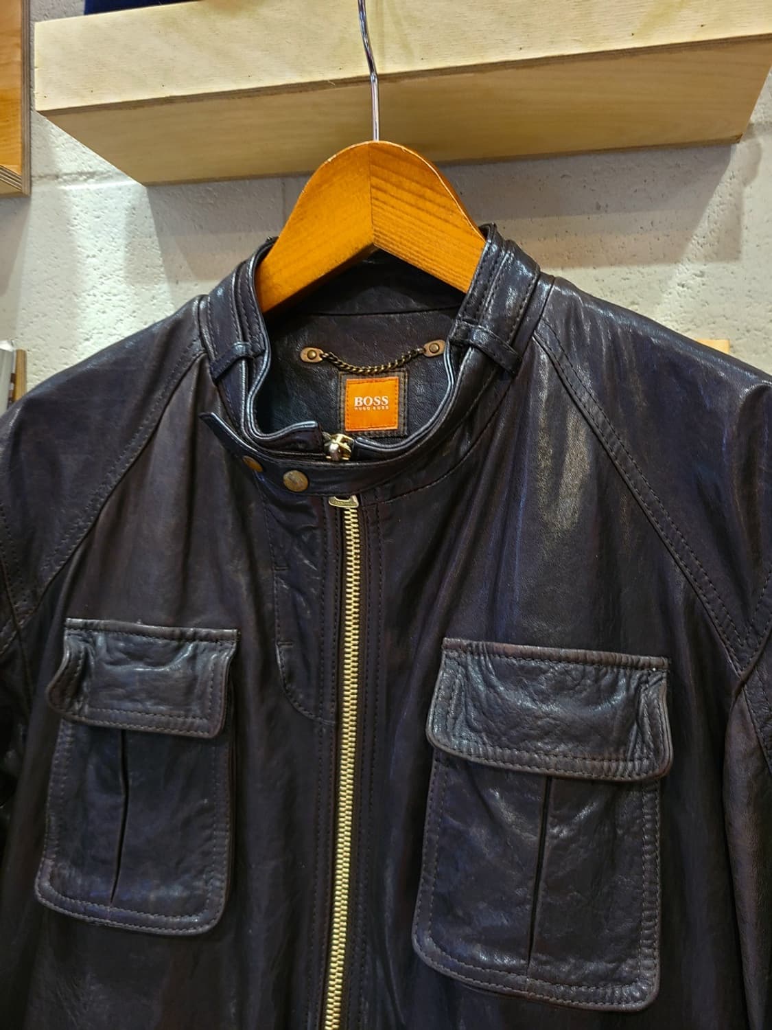 휴고보스 오랜지 라벨 필드 자켓 상품이미지3