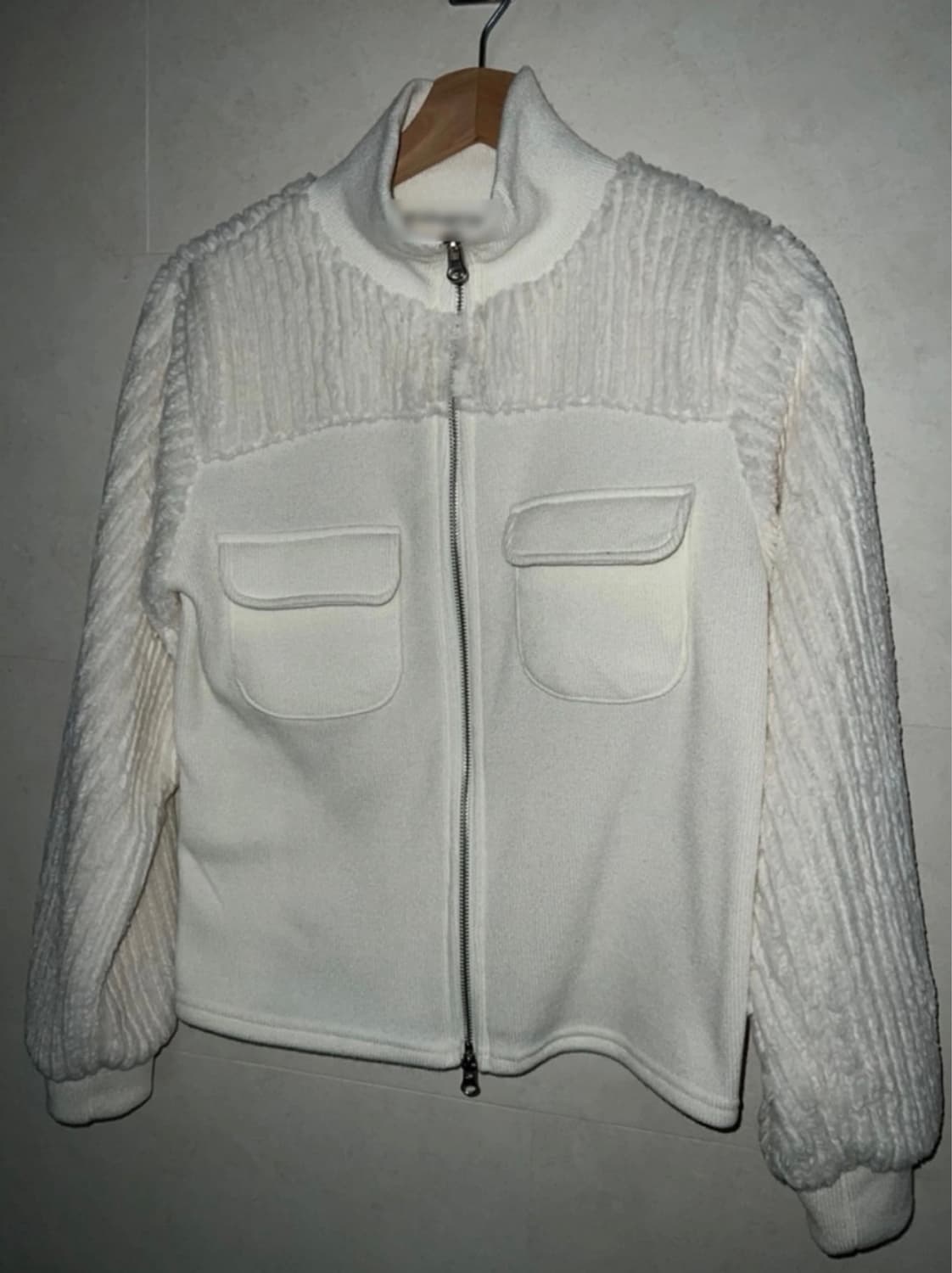 투웨이 니트 집업 상품이미지1