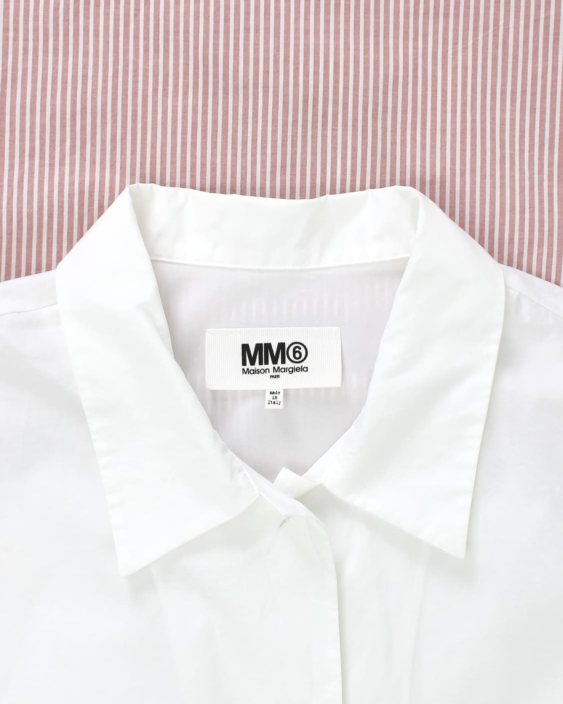 MM6 maison margiela 메종 마르지엘라 빈티지 화이트 스트라 상품이미지1