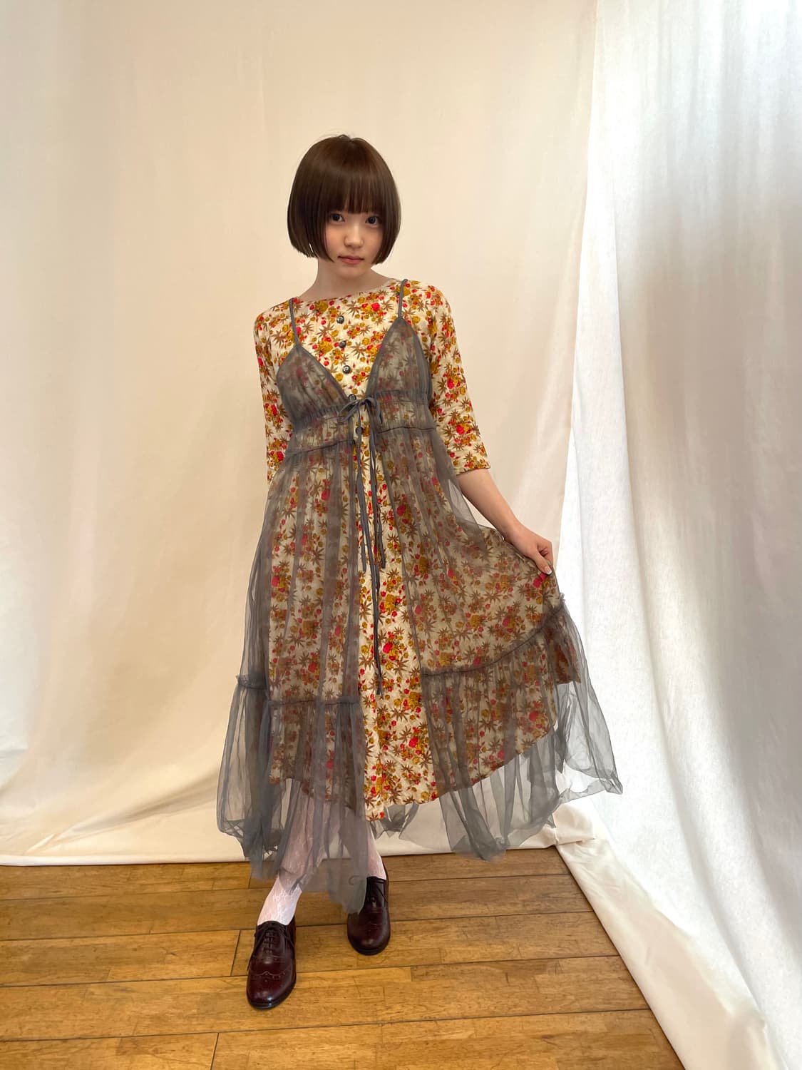 layered sha dress 상품이미지2