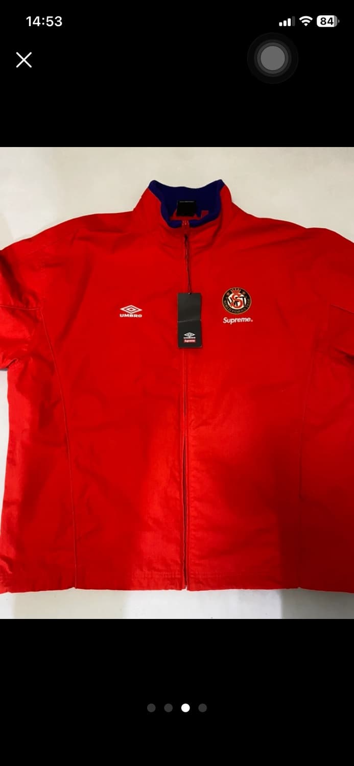 슈프림 x엄브로 코튼 립스탑 트랙자켓 상품이미지3