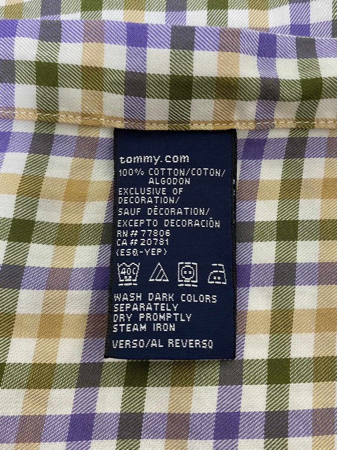 TOMMY HILFIGER TOMMY FLAG SHIRT OG 상품이미지7