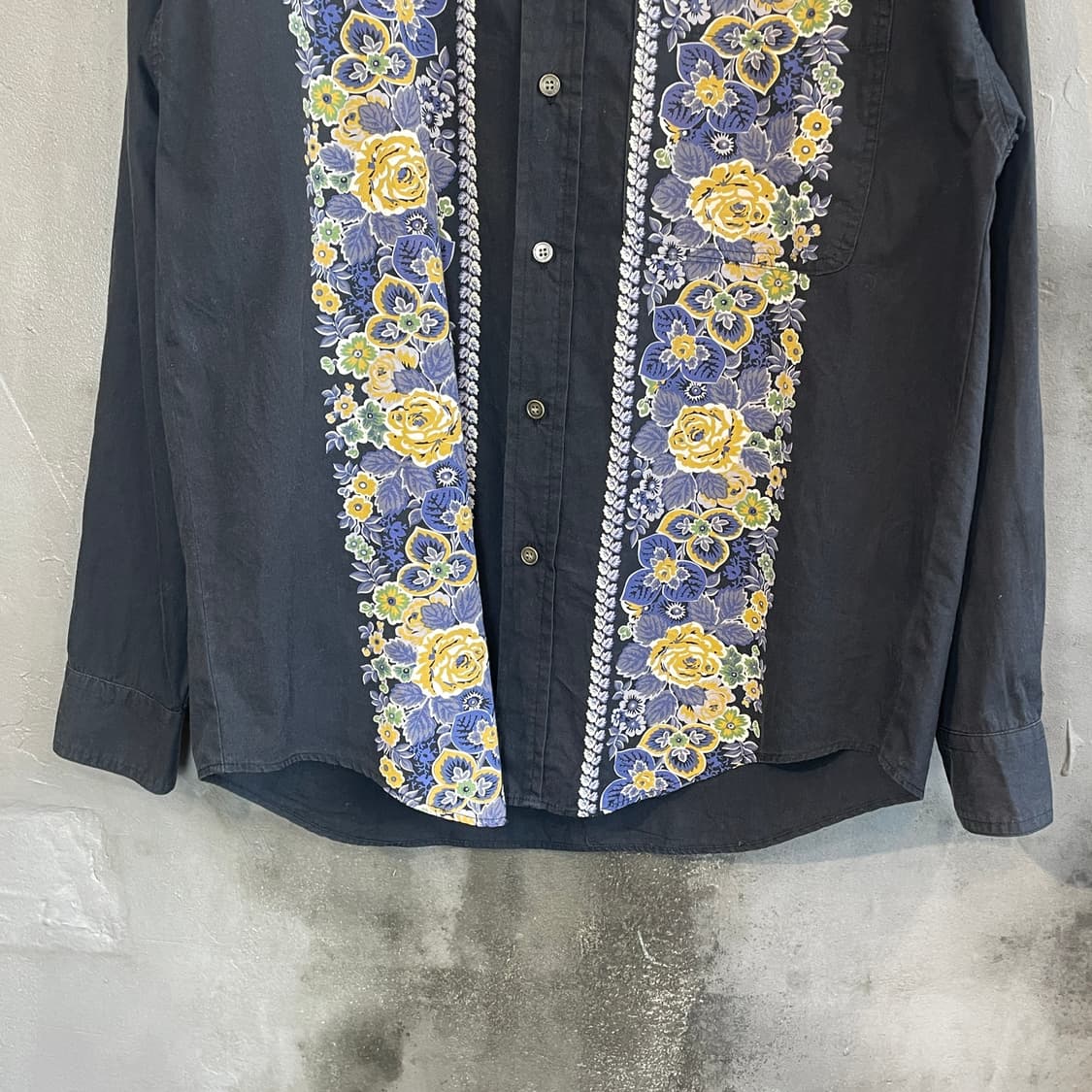 90s 겐조 플로럴 셔츠 상품이미지7