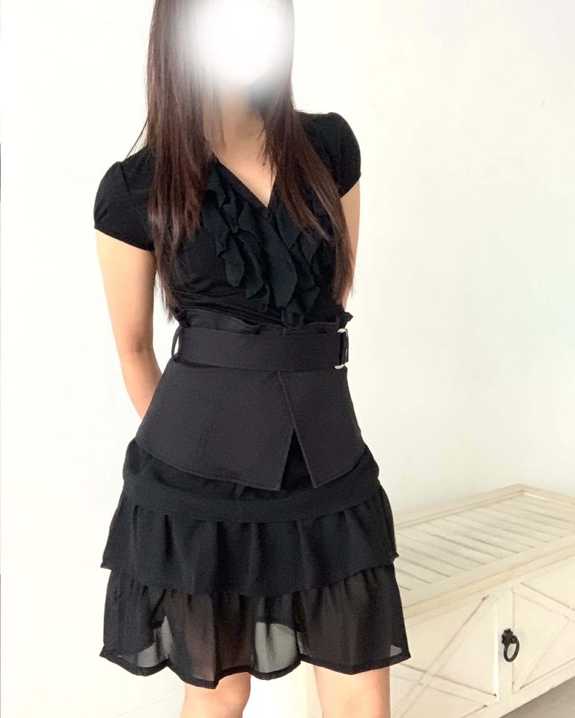 Black wrap corset belt 상품이미지2