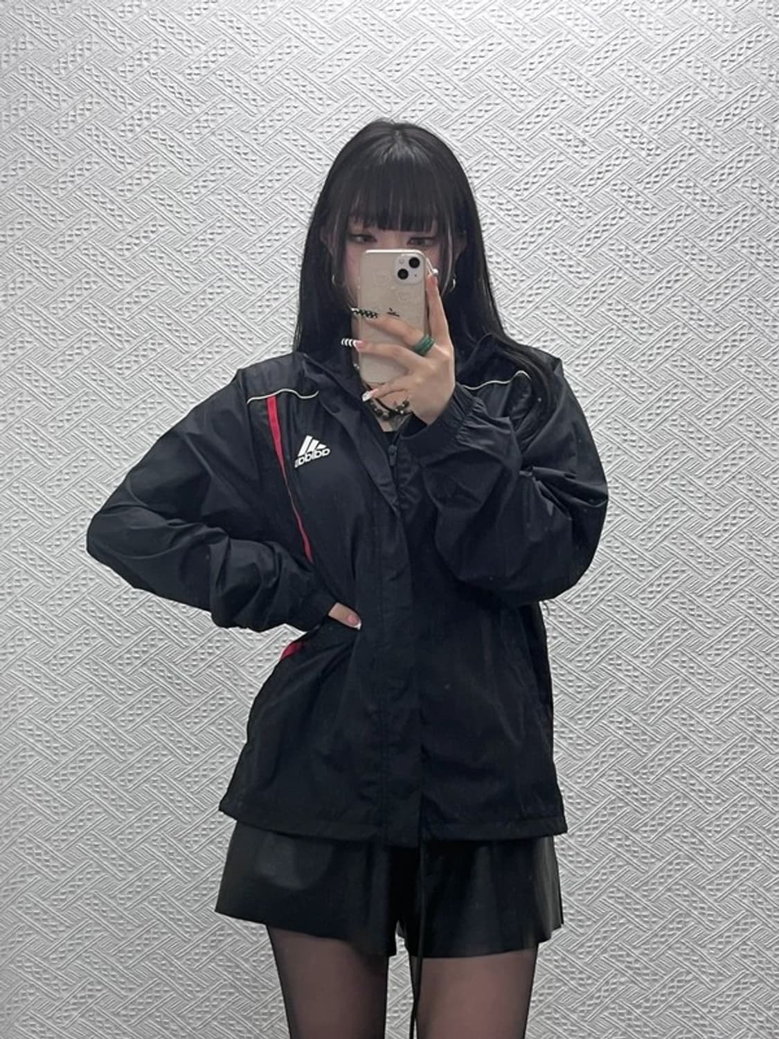 아디다스 올드스쿨 레트로 빈티지 바람막이 자켓 100 C10140 상품이미지2