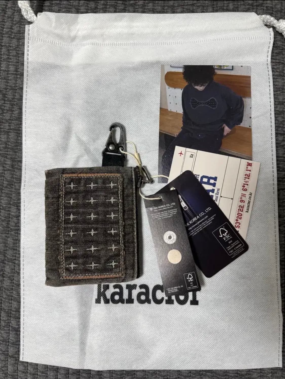 (새상품) 카락터 카드지갑 상품이미지1