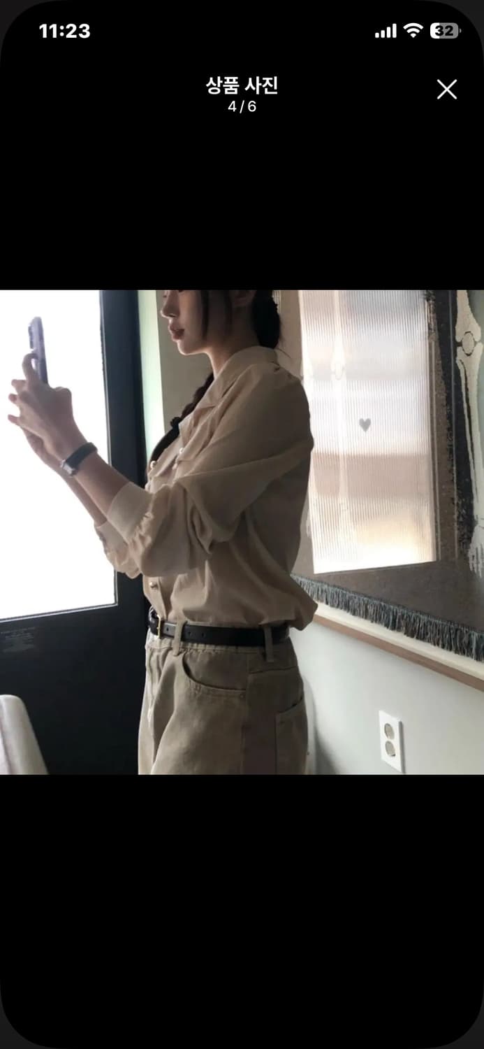 메종메츄 카라 블라우스 하객룩 상품이미지4