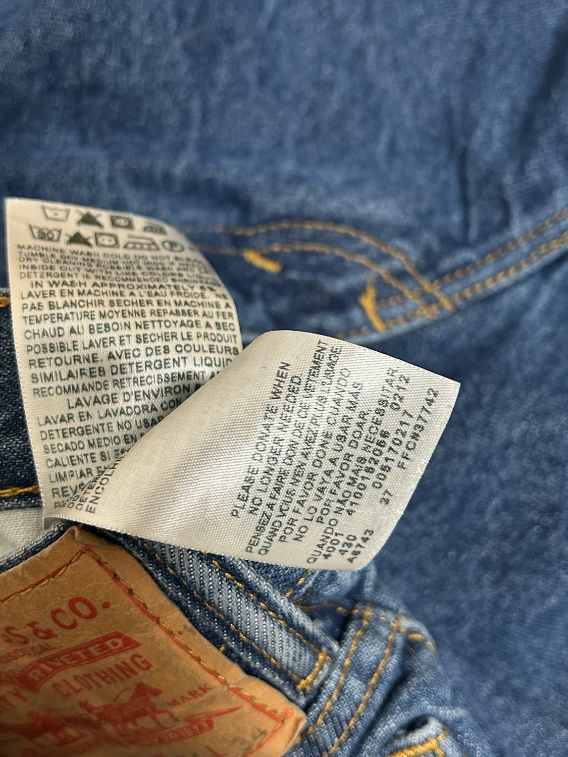 리바이스 517 부츠컷 데님팬츠 W34 L34 상품이미지7