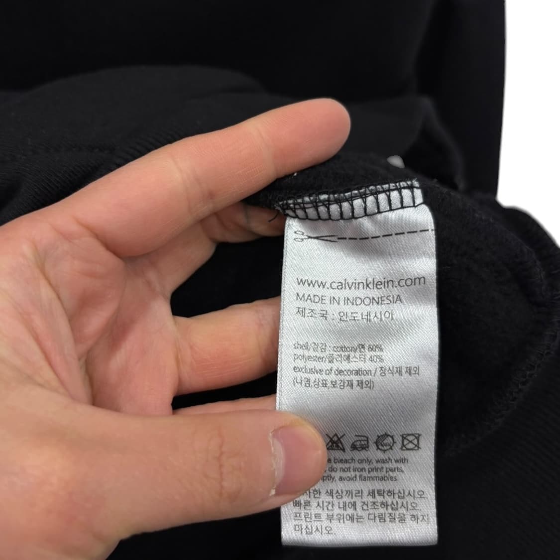 캘빈클라인 우먼 후드집업 상품이미지4