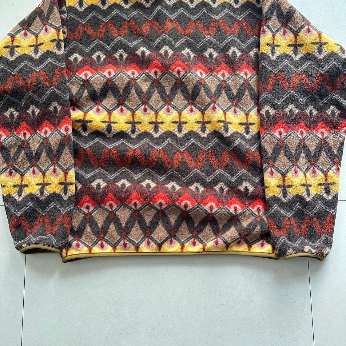 파타고니아 신칠라 아즈택 나바호 에스닉 패턴 스냅T M 상품이미지9