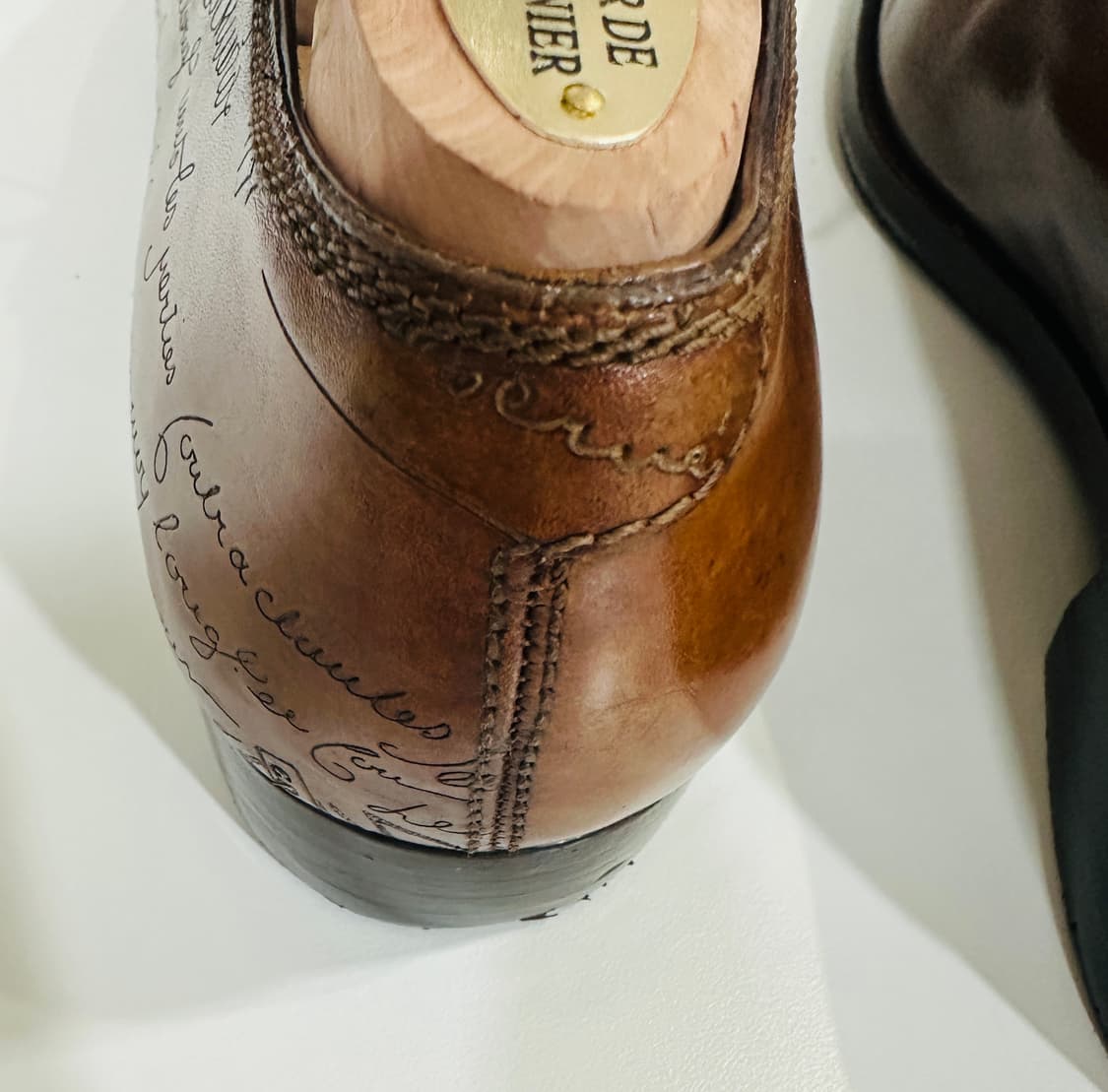 벨루티 베네치아 옥스포드 브라운 슈즈 상품이미지6