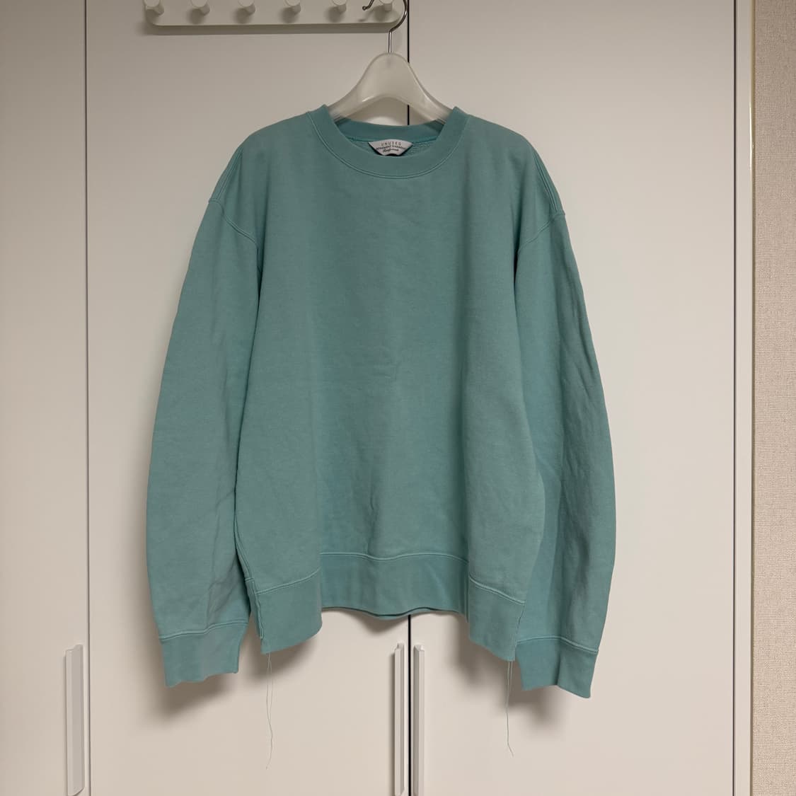 unused 언유즈드 언발 맨투맨 상품이미지1