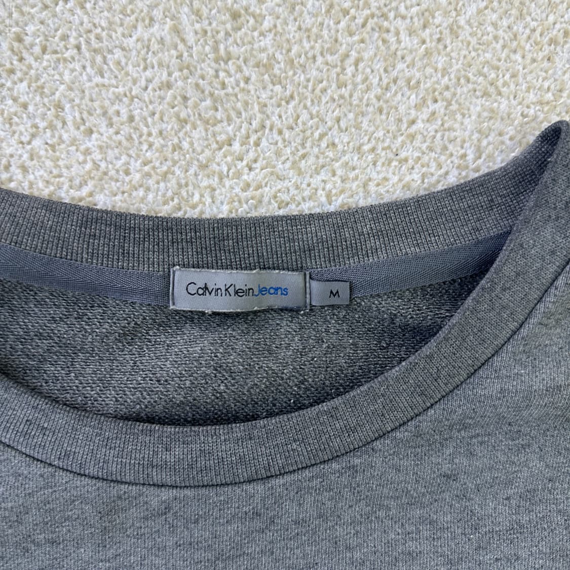 M 캘빈클라인진 맨투맨 스웨트셔츠 0324D 상품이미지2