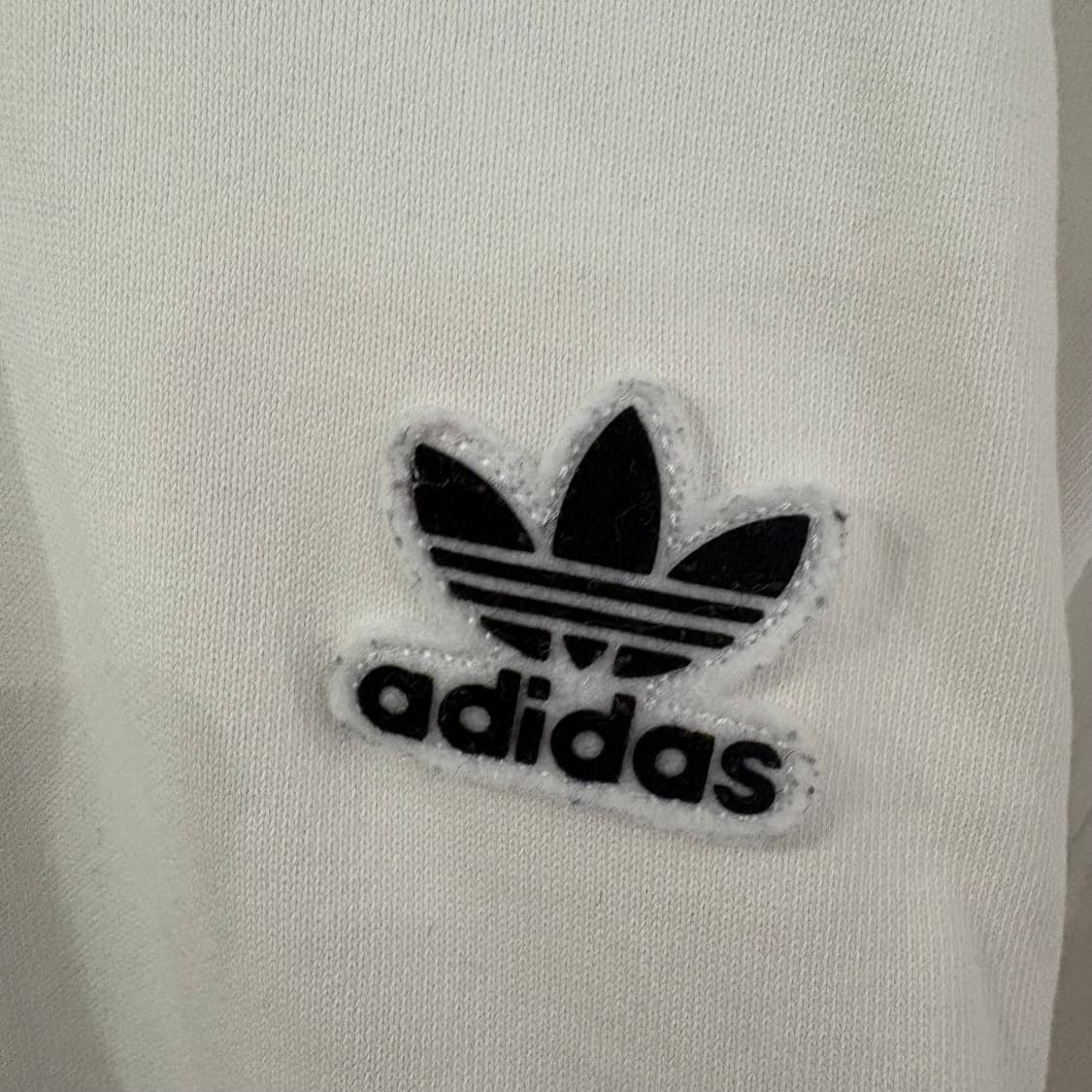 아디다스 화이트 후드티 상품이미지3