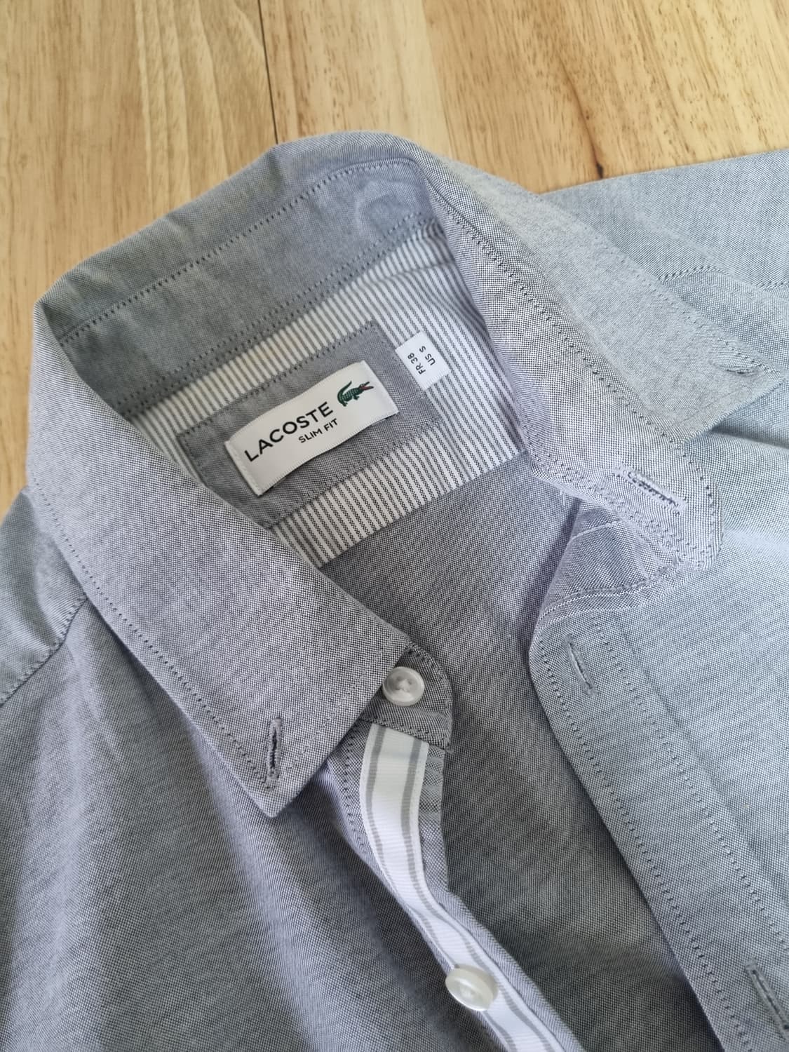 라코스테(LACOSTE) 옥스퍼드 셔츠 
(STYLE#: CH6407-1 상품이미지3