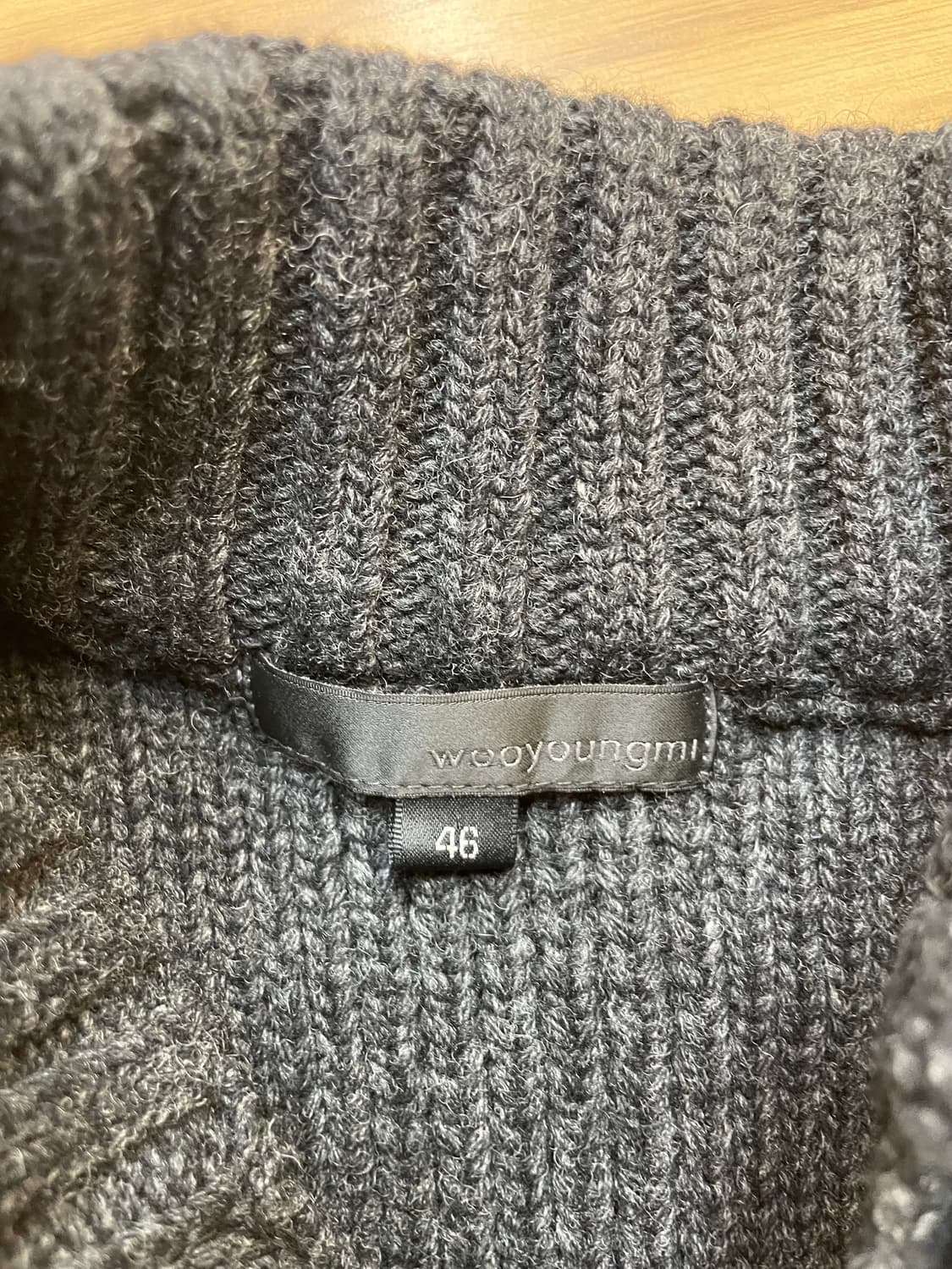 우영미 니트 코트 46 상품이미지3