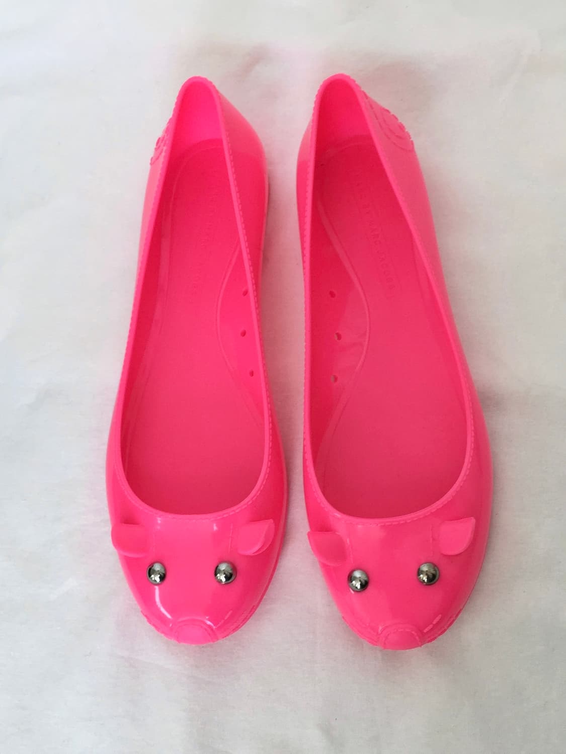 Marcjacobs Jelly Pink rat flat shoes 상품이미지4