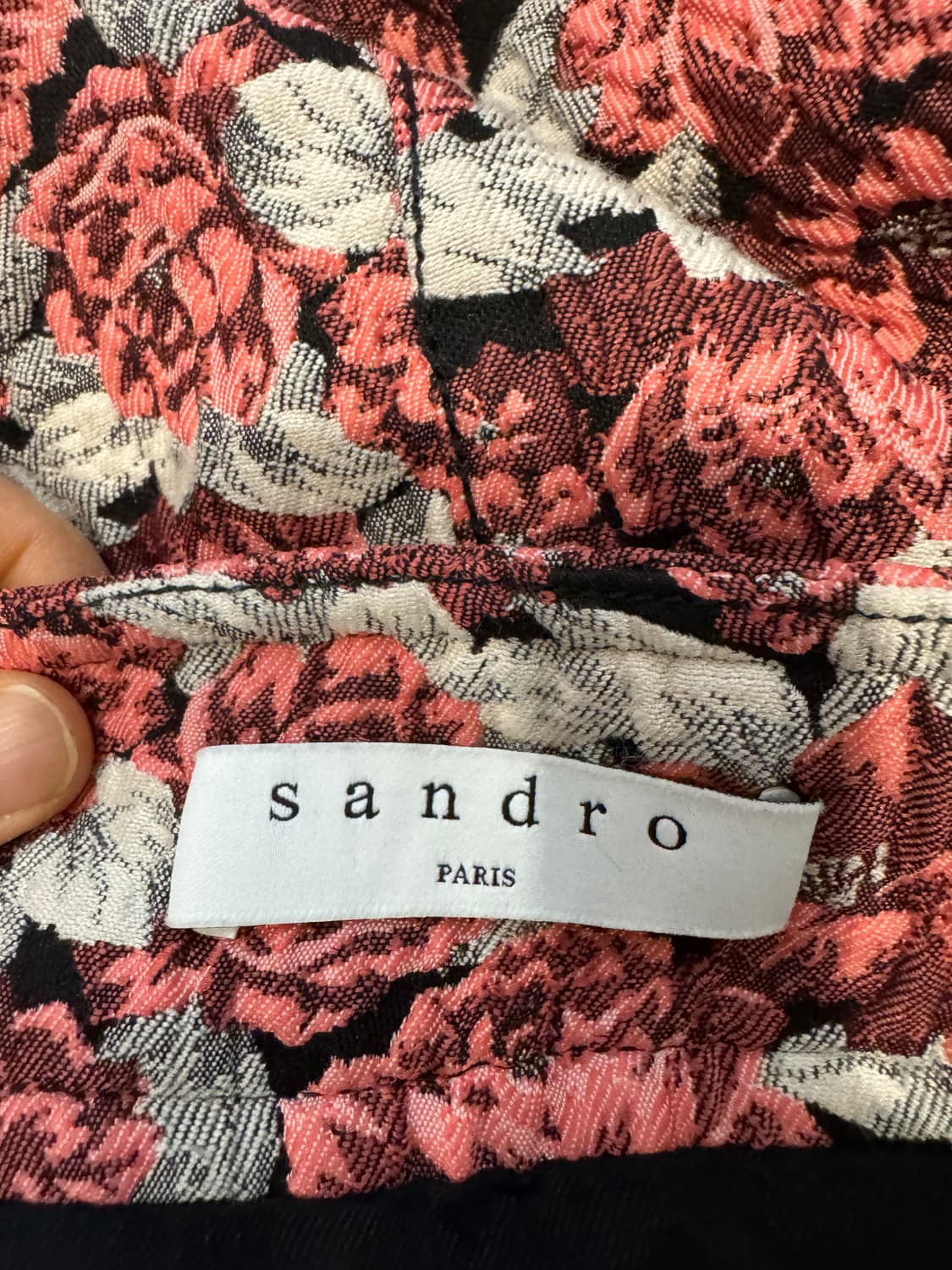 산드로 다니엘라 자카드 스커트 상품이미지7