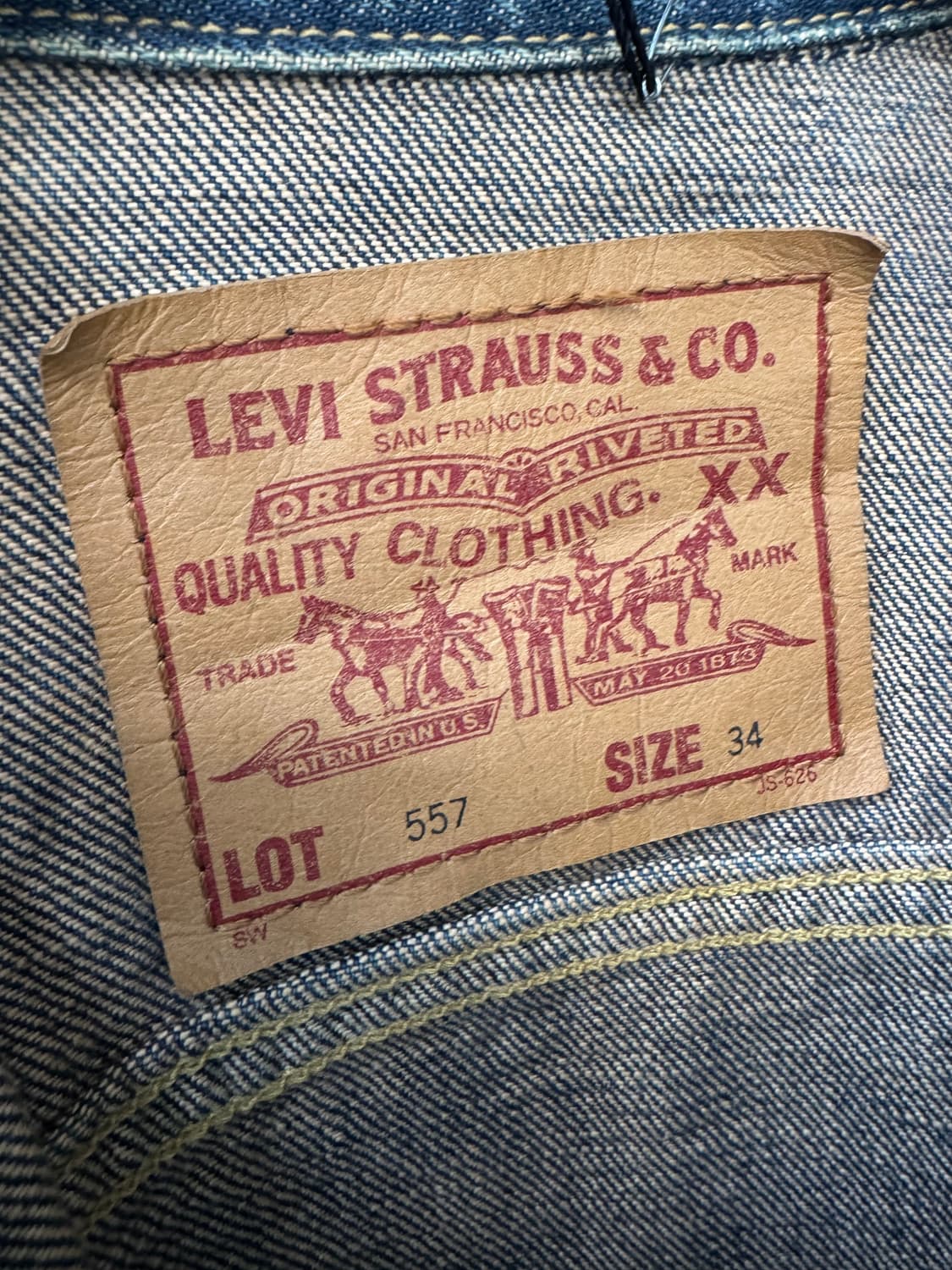 90‘s 리바이스 3rd 3세대 데님자켓 상품이미지6