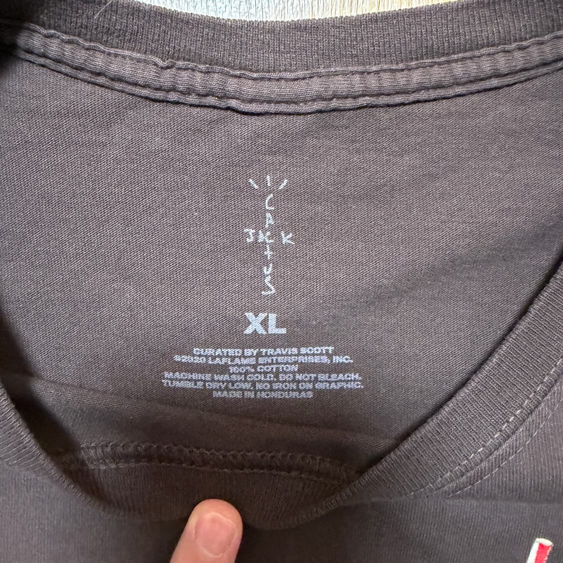 Cactus Jack 맥도날드 협업 티셔츠 XL 상품이미지2