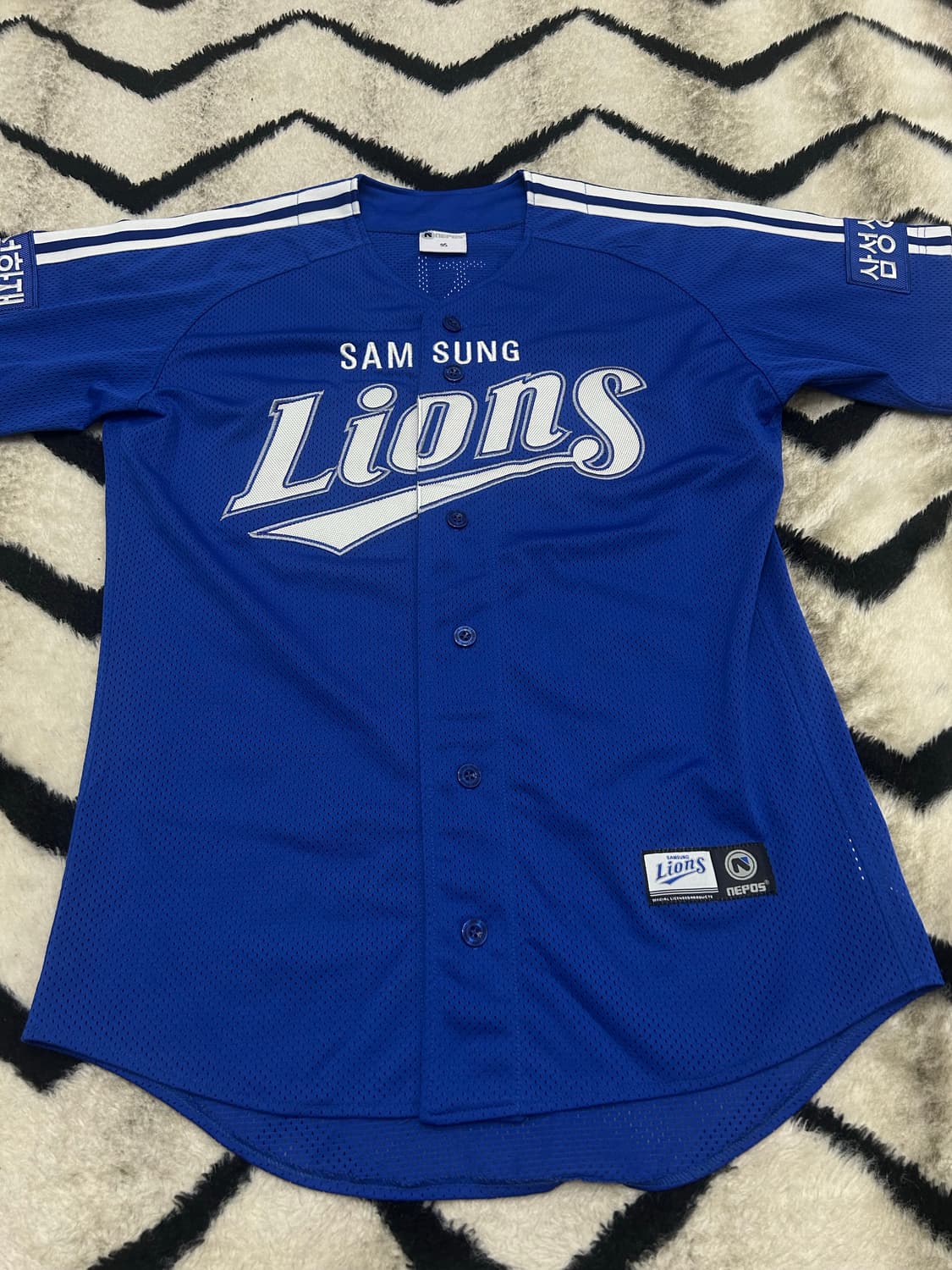 [M]Nepos 삼성라이온즈 반팔유니폼/안지만 상품이미지2