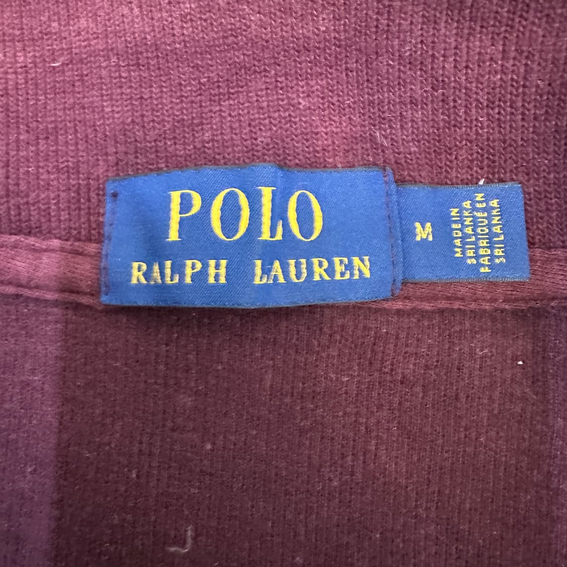 [M] 폴로 반집업 니트 상품이미지2