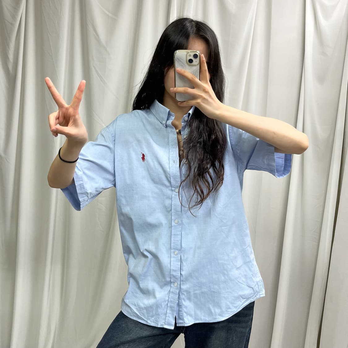 Polo sky blue shirts 상품이미지2
