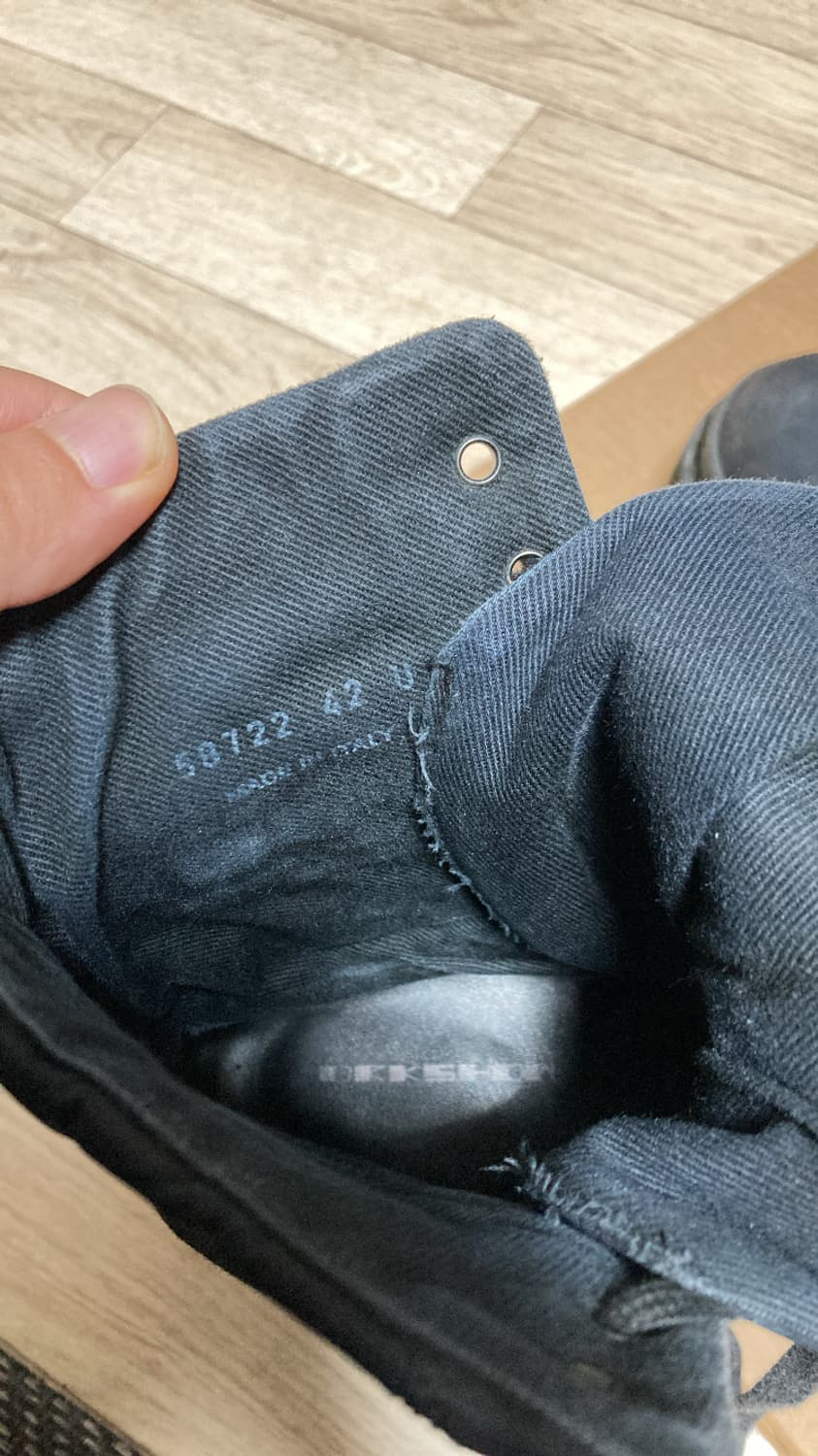 [42] 릭오웬스 아미 메가투스 레이스업 부츠 상품이미지4