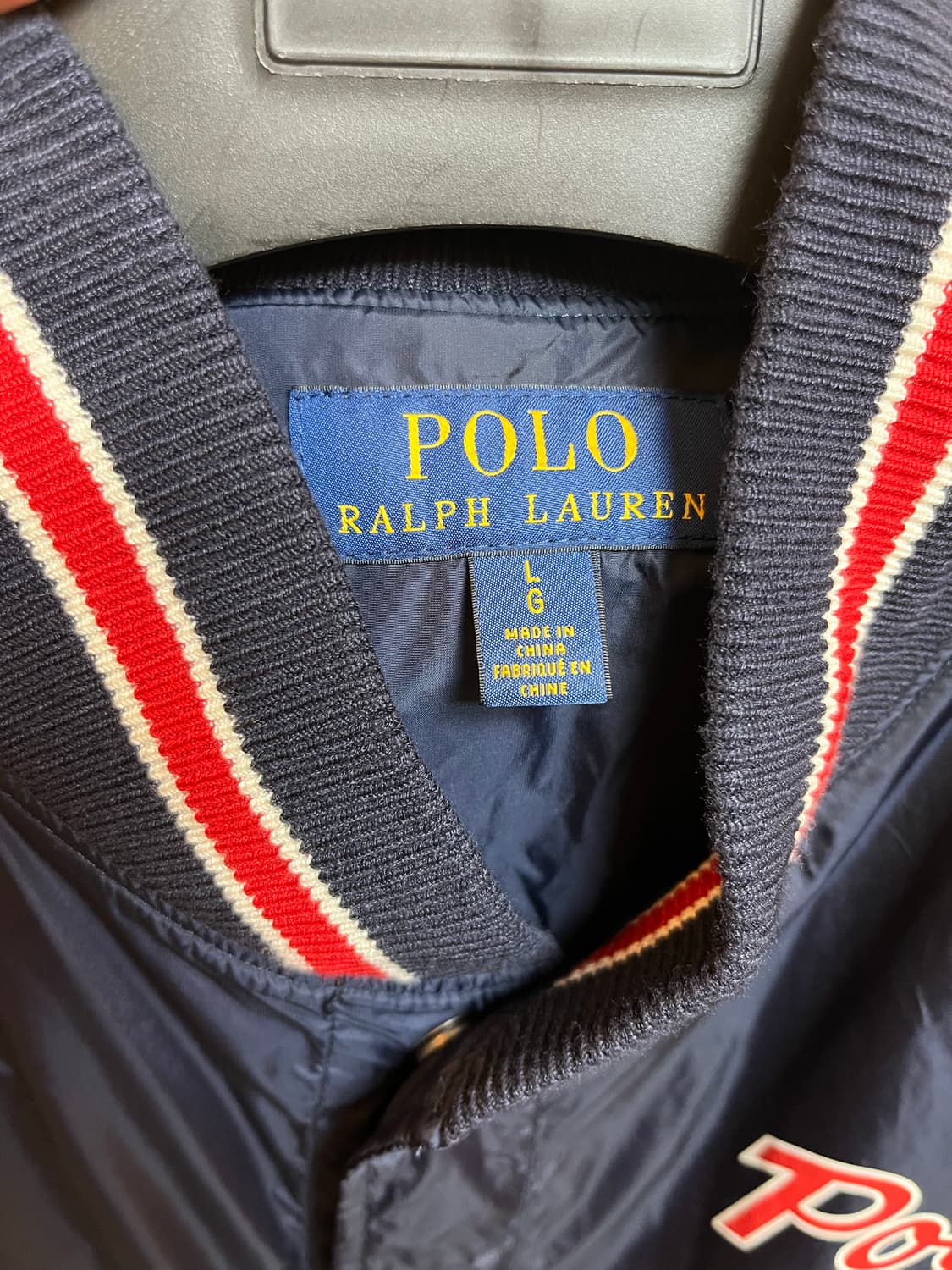 Polo Ralph Lauren logo stadium jacket 상품이미지4