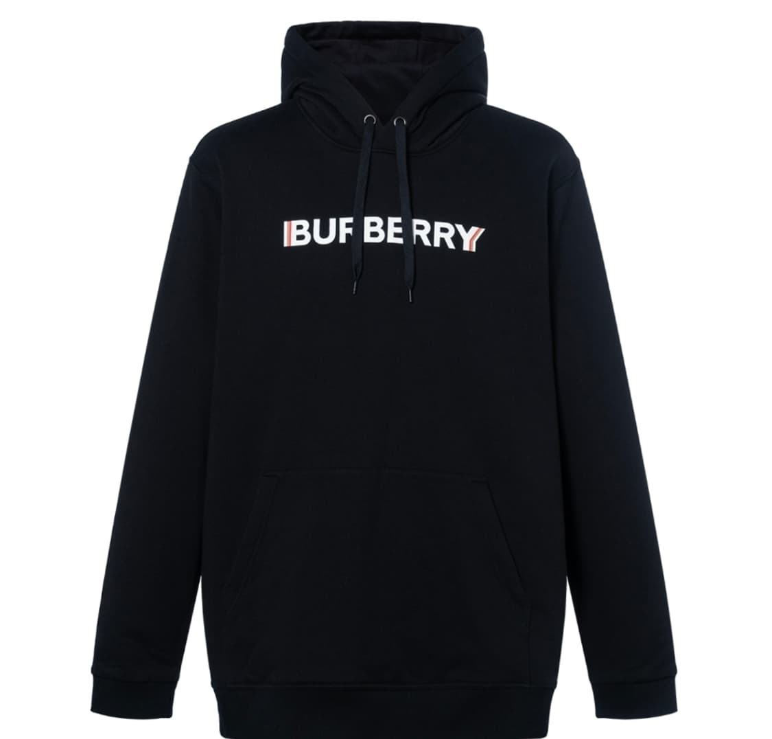 버버리 남성 네이비 후드티 XL 상품이미지1