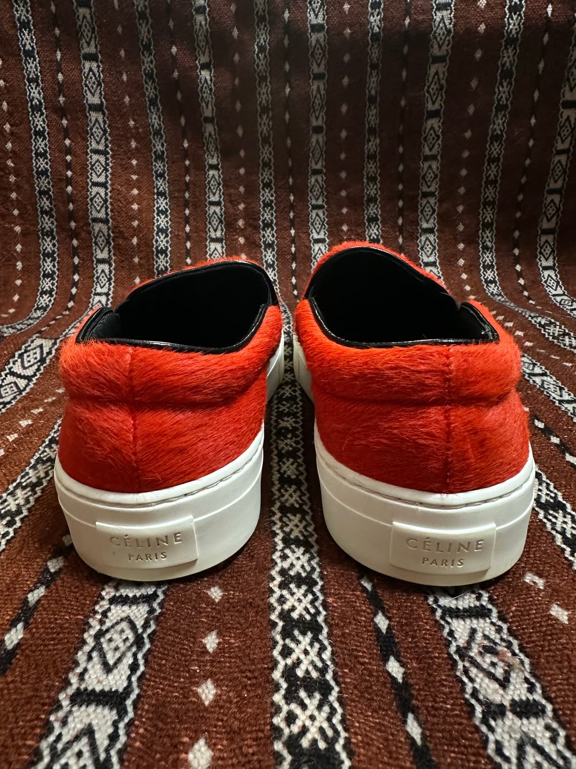 셀린느 레드 송치 슬립온 35 / 225 상품이미지7