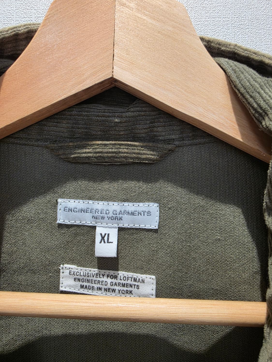 engineered garments 엔지니어드가먼츠 코듀로이 자켓 상품이미지4