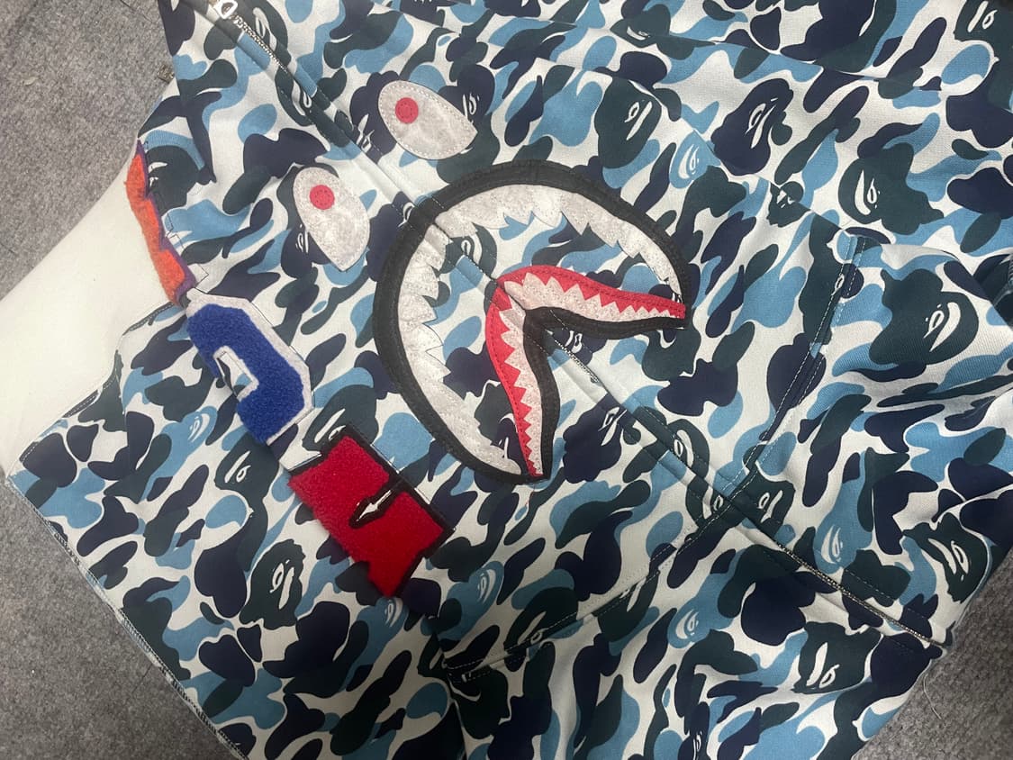 베이프 후드집업 3XL 상품이미지1