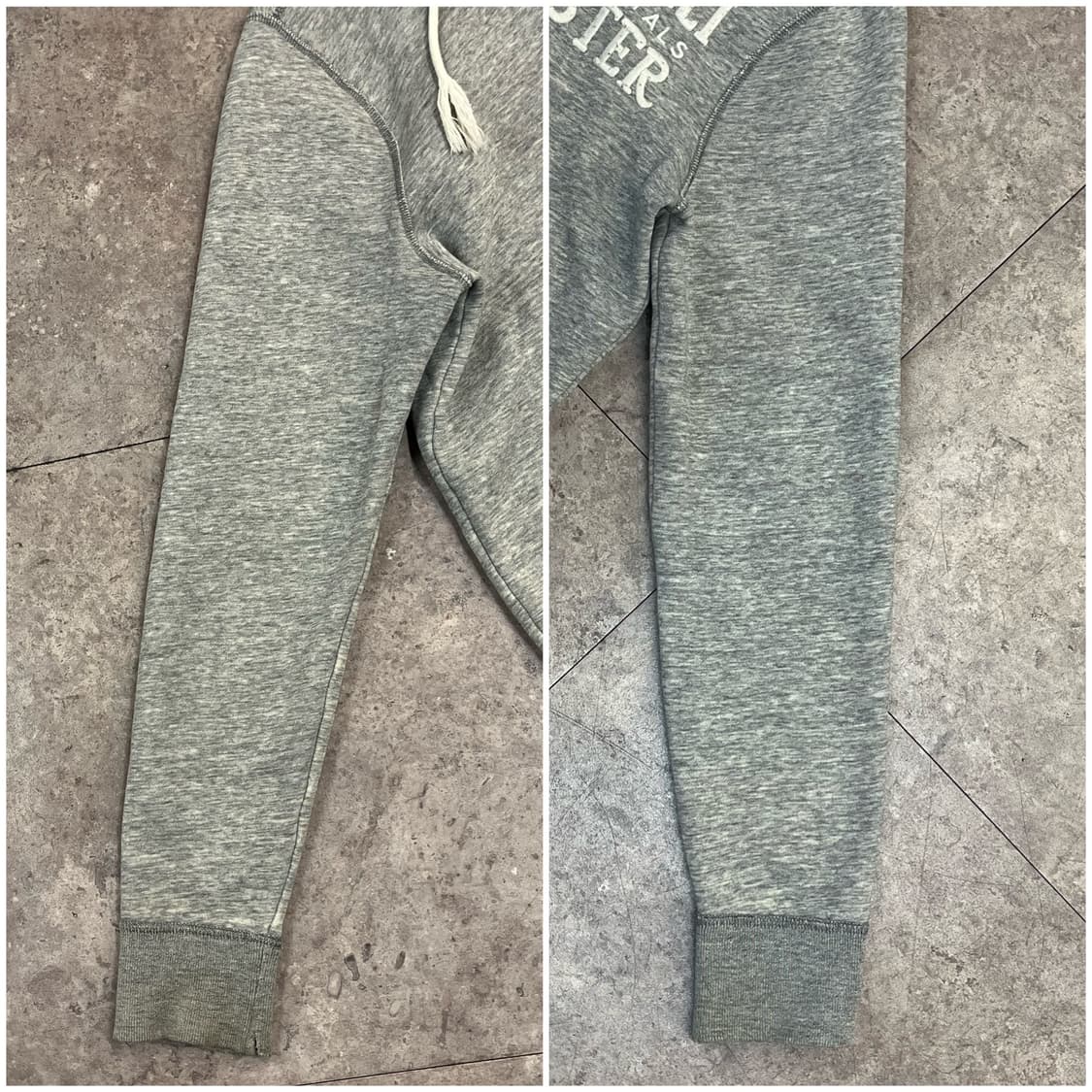 홀리스터 후드집업 그레이 M #csz2655 상품이미지7