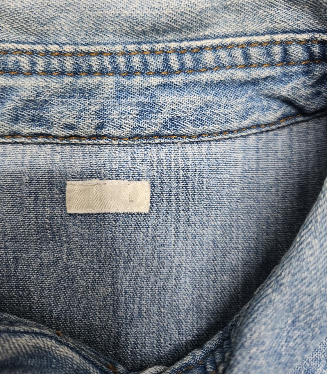 GU 웨스턴 데님 셔츠 L 상품이미지5